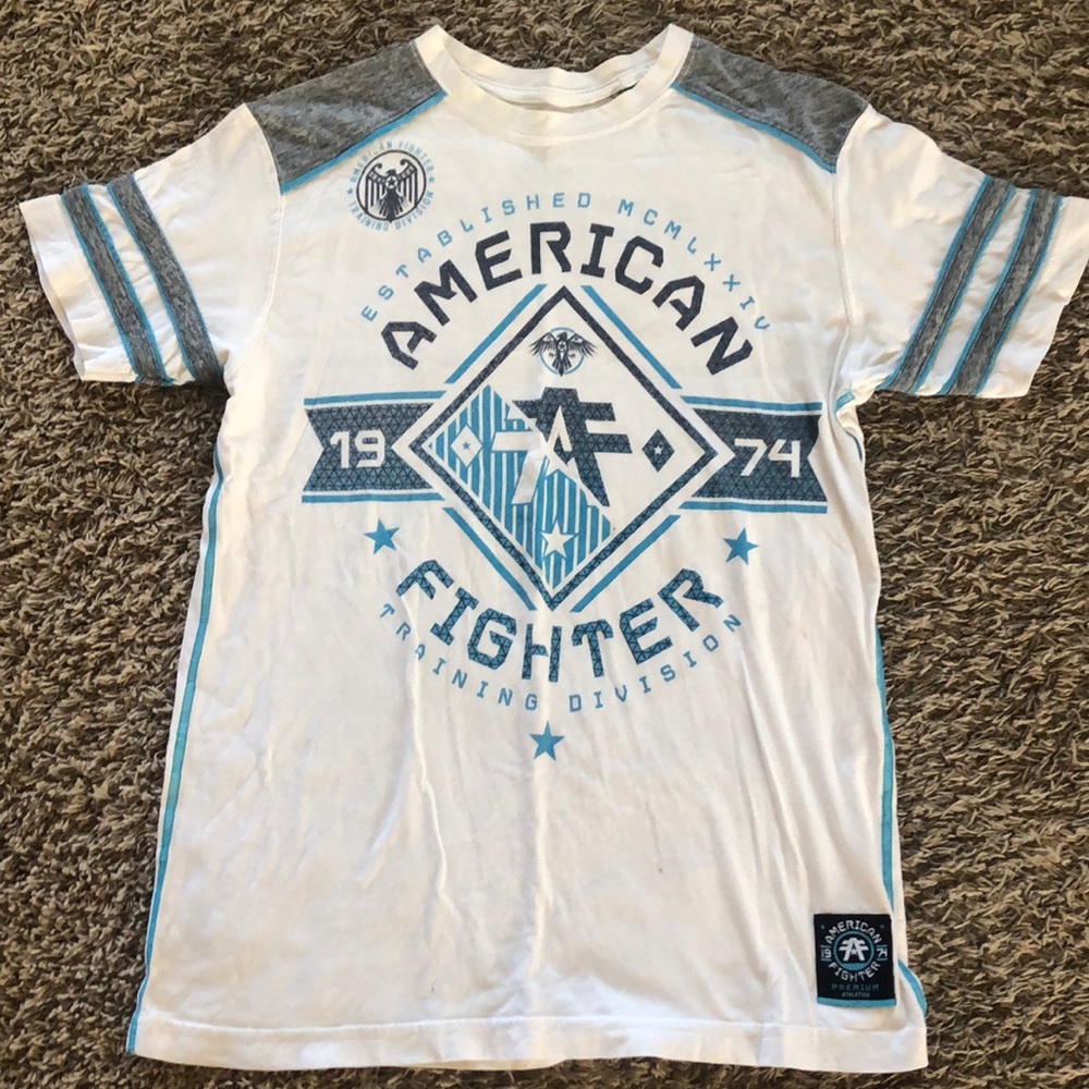 Boys American fighter shirt